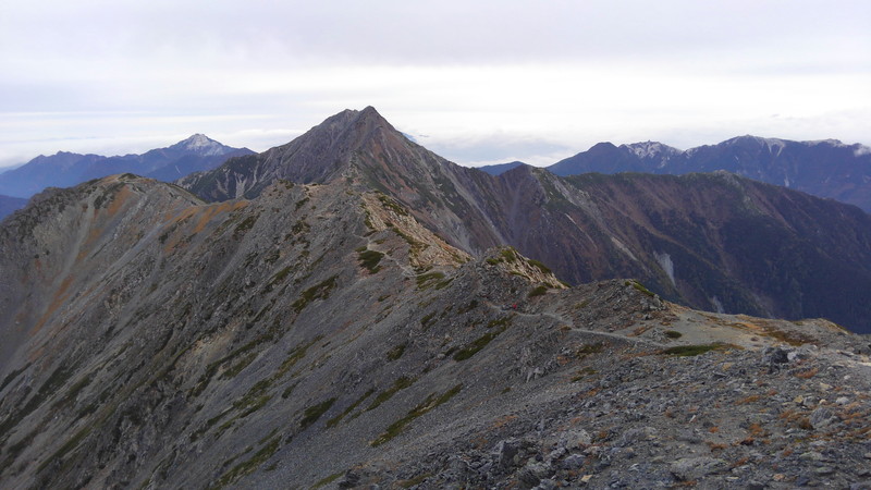 北岳甲斐駒鳳凰三山