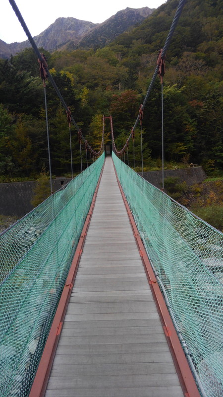 広河原吊橋